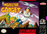 Inspector Gadget Super Nintendo US box art